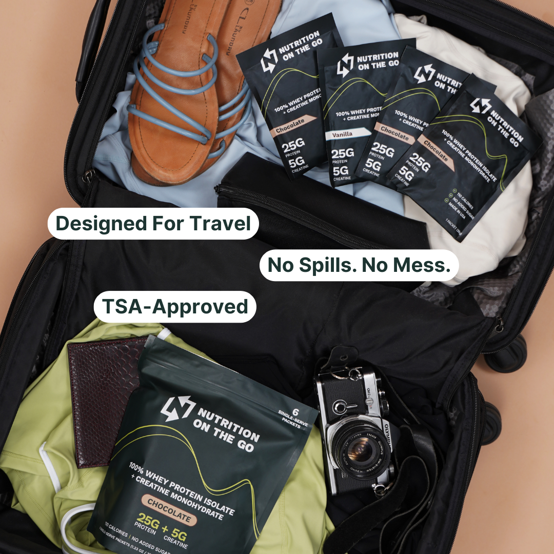 6-Pack Special Offer – Protein + Creatine Single-Serve Packets