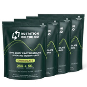 Whey Protein With Creatine Single-Serve Packets Nutrition On The Go™