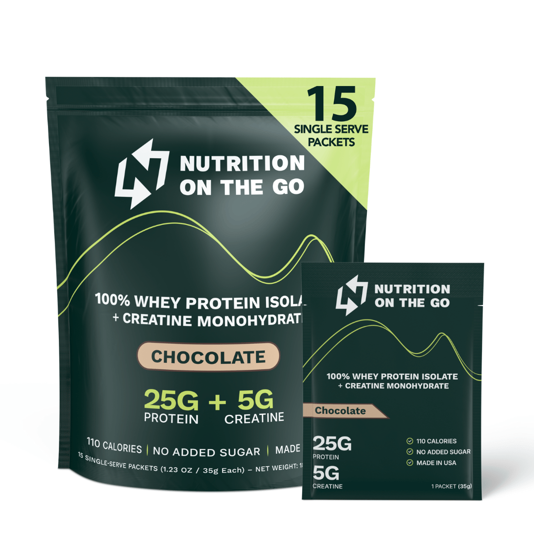 Whey Protein Isolate With Creatine Single-Serve Packets