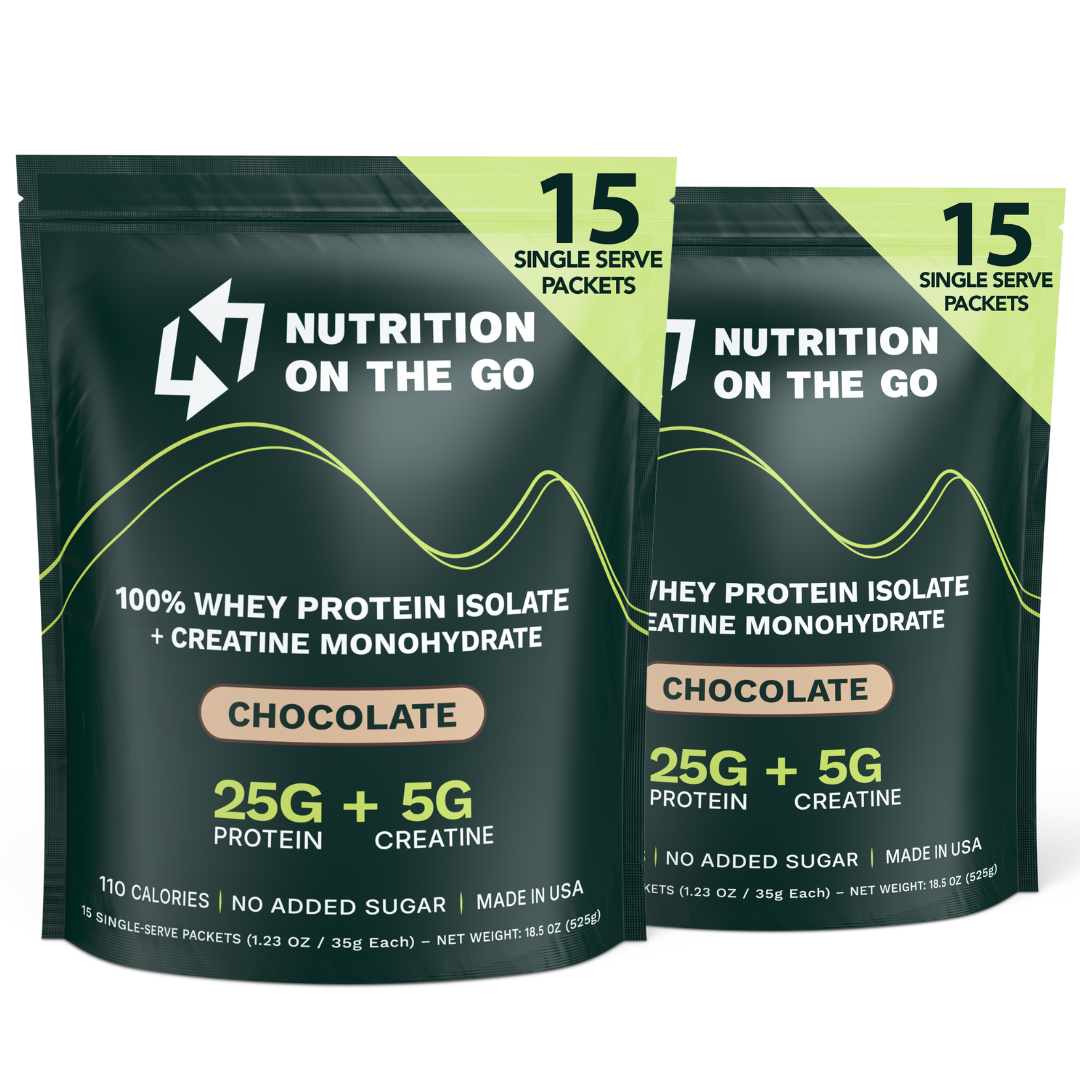 Whey Protein Isolate With Creatine Single-Serve Packets