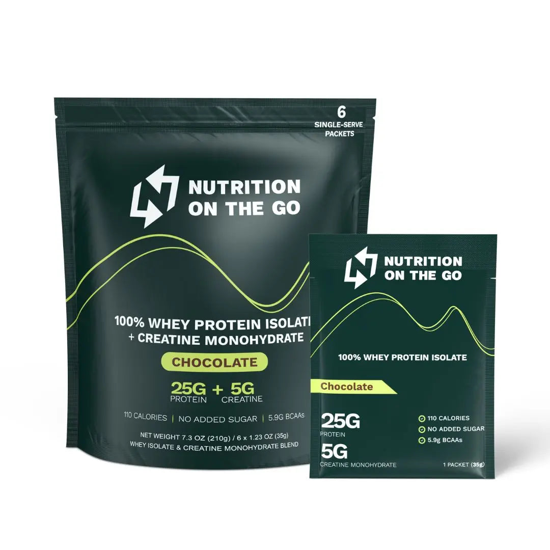 6-Pack Sampler: Protein & Creatine Single-Serve Packets Nutrition On The Go™