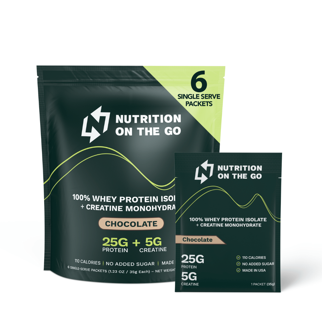 Whey Protein Isolate With Creatine Single-Serve Packets
