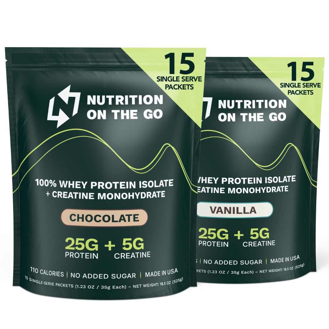 Whey Protein Isolate With Creatine Single-Serve Packets