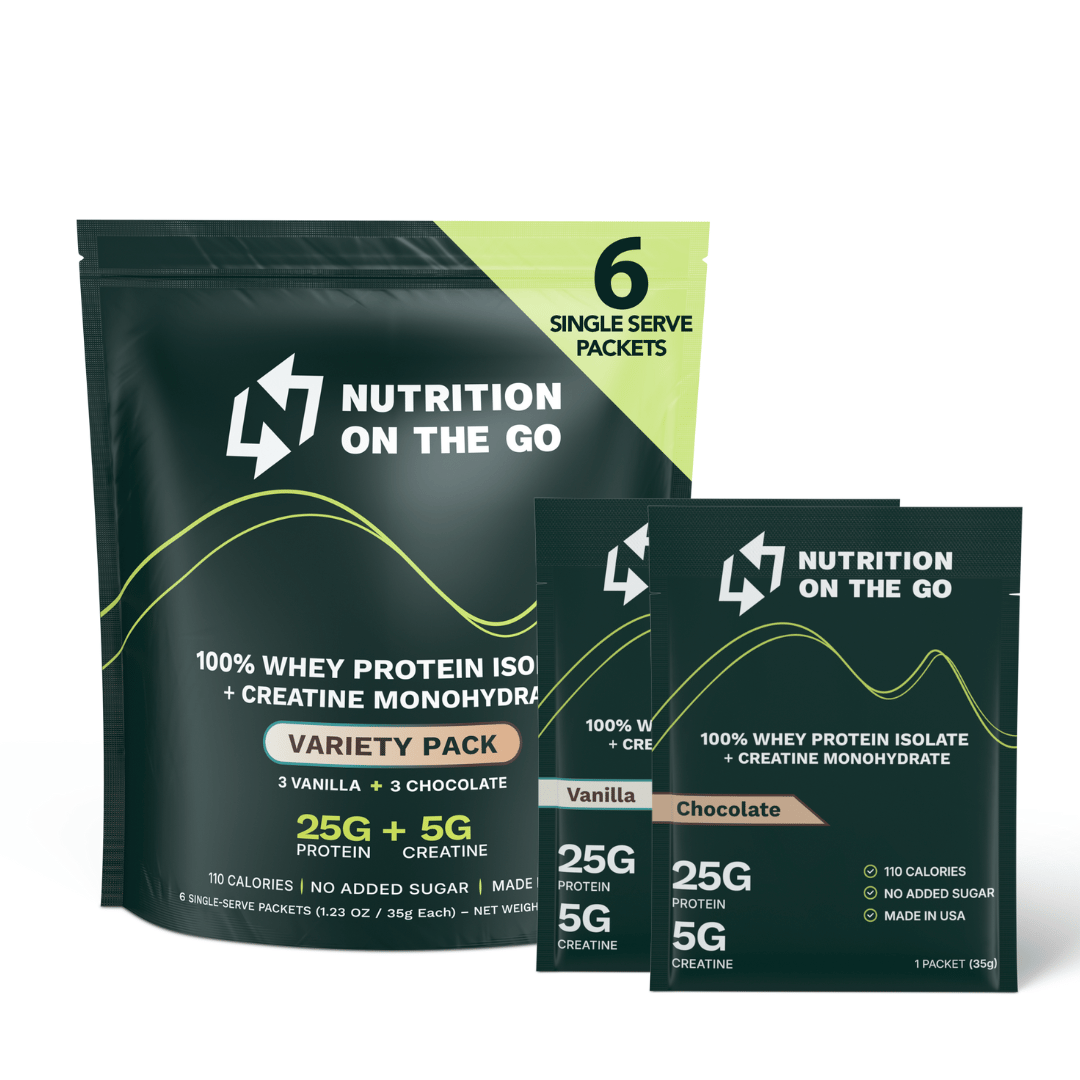 Whey Protein Isolate With Creatine Single-Serve Packets
