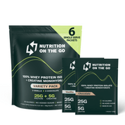 Whey Protein Isolate With Creatine Single-Serve Packets