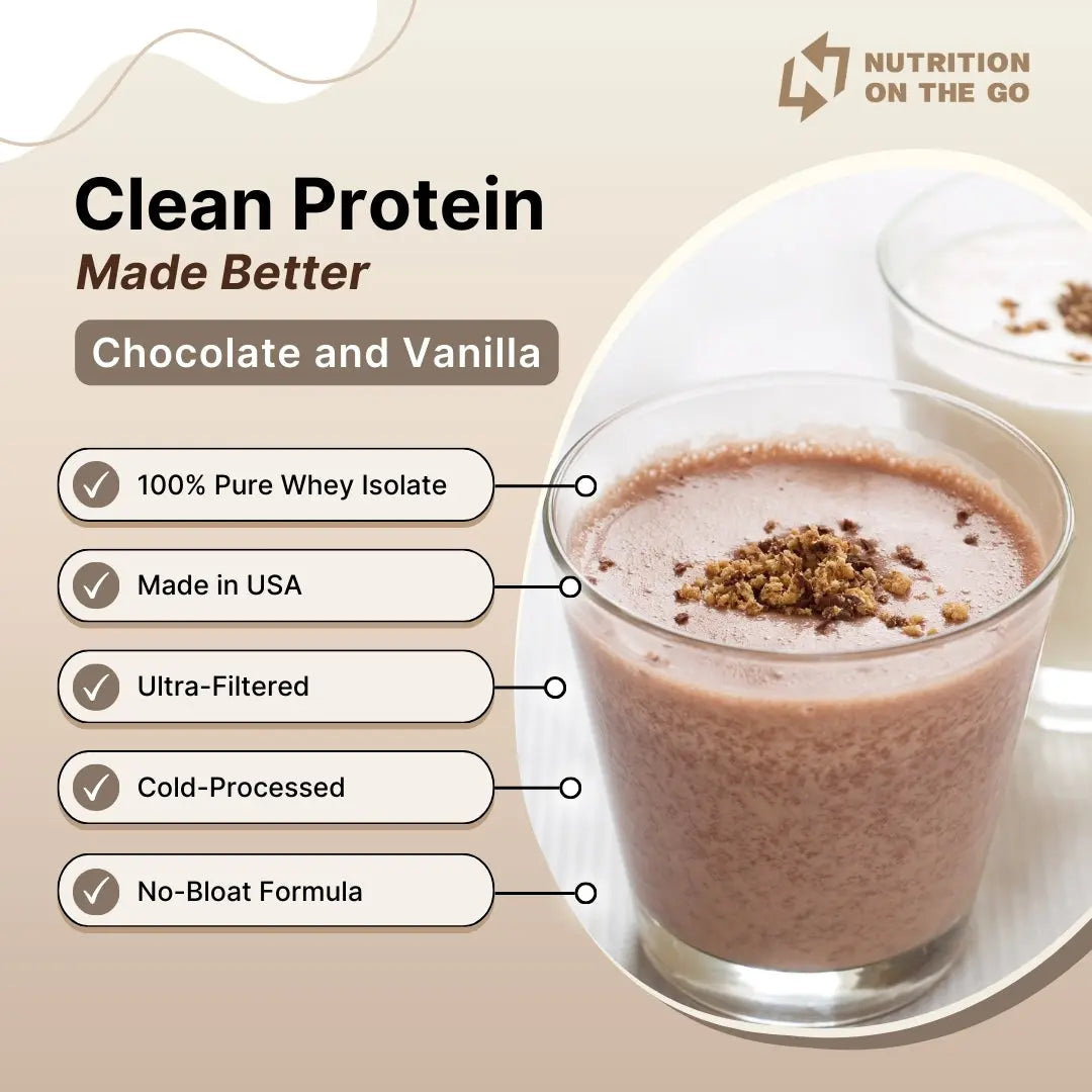 Whey Protein With Creatine Single-Serve Packets Nutrition On The Go™