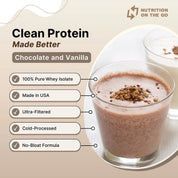 Whey Protein With Creatine Single-Serve Packets Nutrition On The Go™