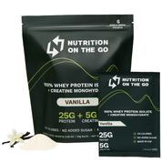 6-Pack Special Offer – Protein + Creatine Single-Serve Packets