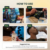 Whey Protein With Creatine Single-Serve Packets Nutrition On The Go™